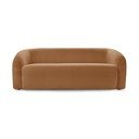 Oranžinės spalvos sofa iš boucle 193 cm Elina – Bobochic Paris