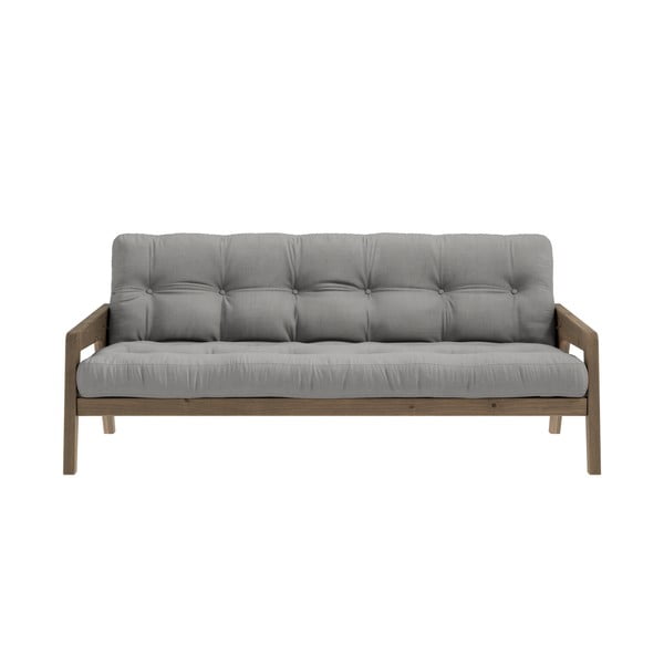 Pilka sofa lova 204 cm Grab - Karup Design