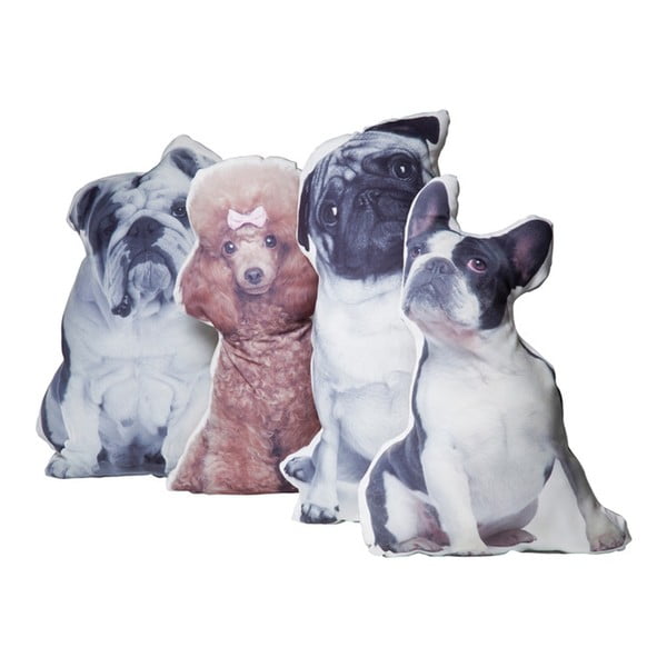 4 pagalvių rinkinys "Kare Design Dogs