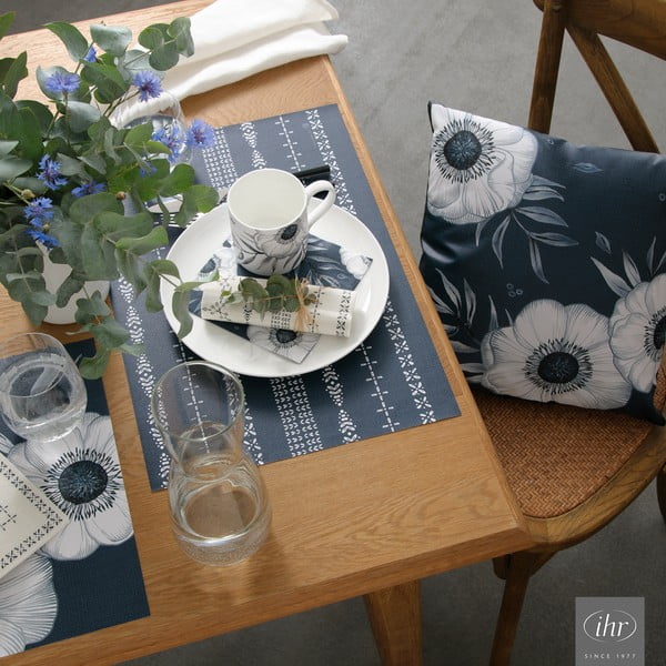 Ekologiškos medvilnės rankšluostis 50x70 cm Holly Flower - IHR-image-2