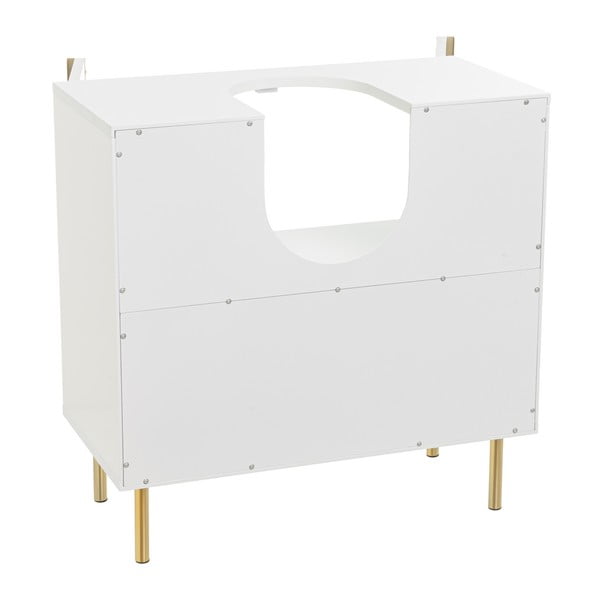 Spintelė po kriaukle baltos spalvos 60x60 cm – Casa Selección-image-3