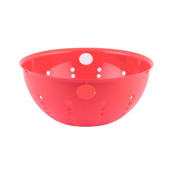 Raudonas plastikinis durklas "Tantitoni Candy", ⌀ 28 cm