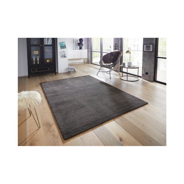Antracito spalvos kilimas "Elle Decoration Glow Loos", 200 x 290 cm-image-1
