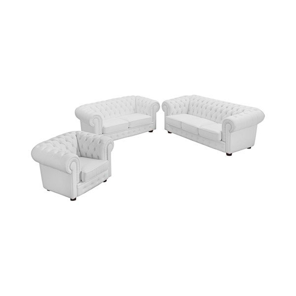 Balta dirbtinės odos sofa "Max Winzer Bridgeport", 172 cm-image-1