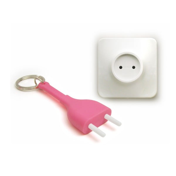 2 pakabų rinkinys "Unplug", rožinės spalvos