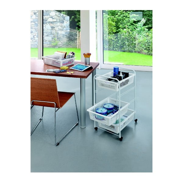 Mobili lentyna su 4 krepšeliais Metaltex India, 35 cm ilgio-image-4