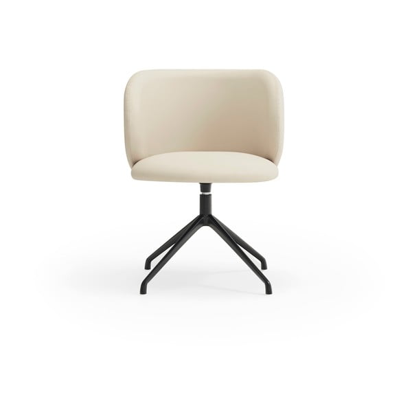 Smėlio spalvos iš audinio valgomojo kėdė Mogi – Teulat-image-1