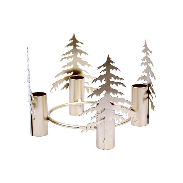 Iš metalo advento žvakidė Trees – Ego Dekor
