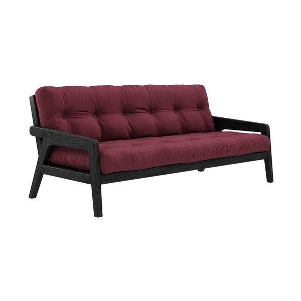 Kintama sofa "Karup" dizainas Grab Black/Bordeaux-image-3