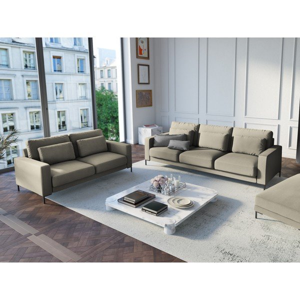 Smėlio spalvos sofa Interieurs 86 Seine, 158 cm-image-1