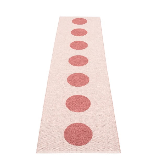 Šviesiai raudonos spalvos lauko kilimas 70x280 cm Vera Pop Blush – Pappelina-image-2