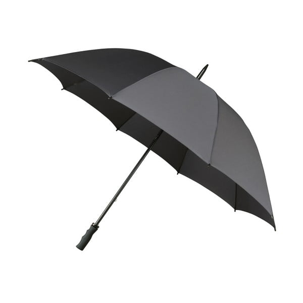 Tamsiai pilkas "Ambiance" stiklo pluošto golfo skėtis, ⌀ 130 cm