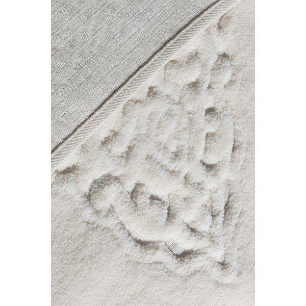 Kreminės spalvos vonios kilimėliai 2 vnt. rinkinyje 100x60 cm – Foutastic-image-1