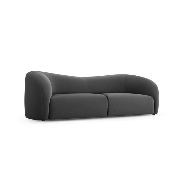 Sofa iš velveto pilkos spalvos 237 cm Santi – Interieurs 86-image-2