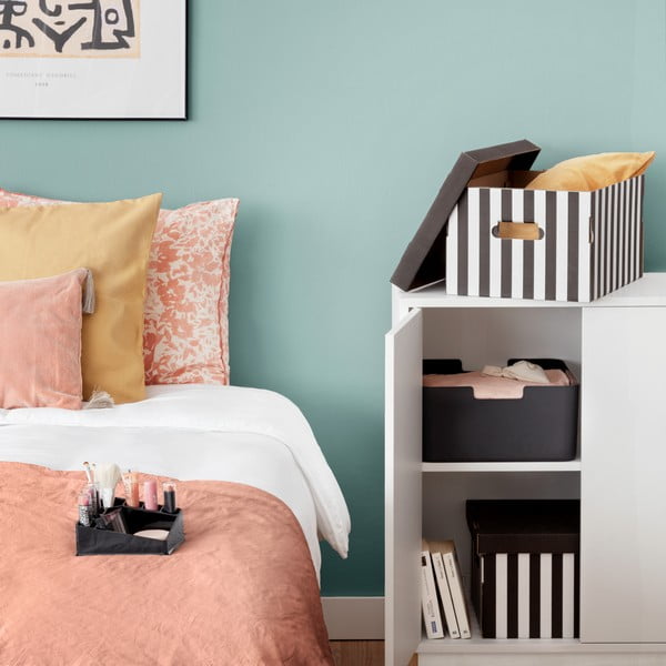 Iš kartono daiktadėžės su dangčiu 2 vnt. Stripes – Compactor-image-2