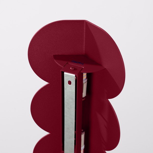 Bordo spalvos iš aliuminio sieninė lempa BISCUIT – Thoro-image-4