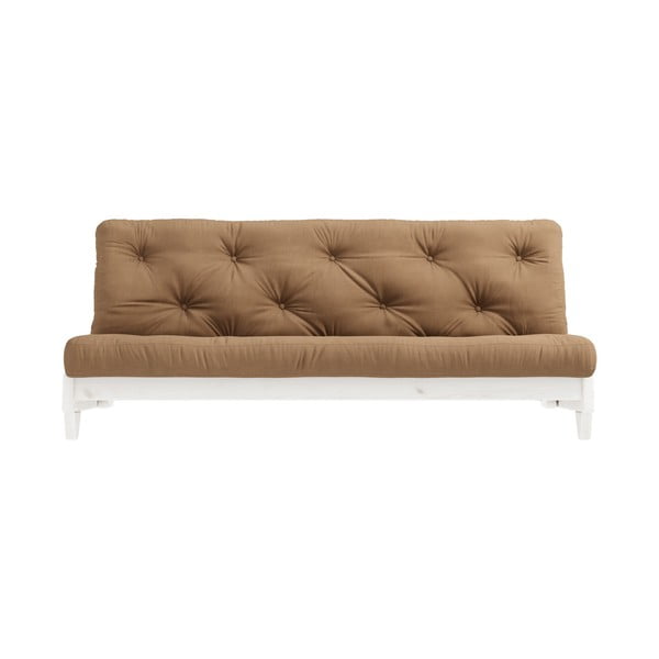 Sulankstoma sofa Karup Design Fresh White/Mocca