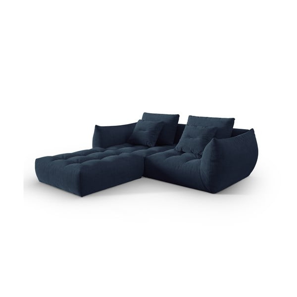 Kampinė sofa tamsiai mėlynos spalvos (kintama) Bloom – Micadoni Home-image-2