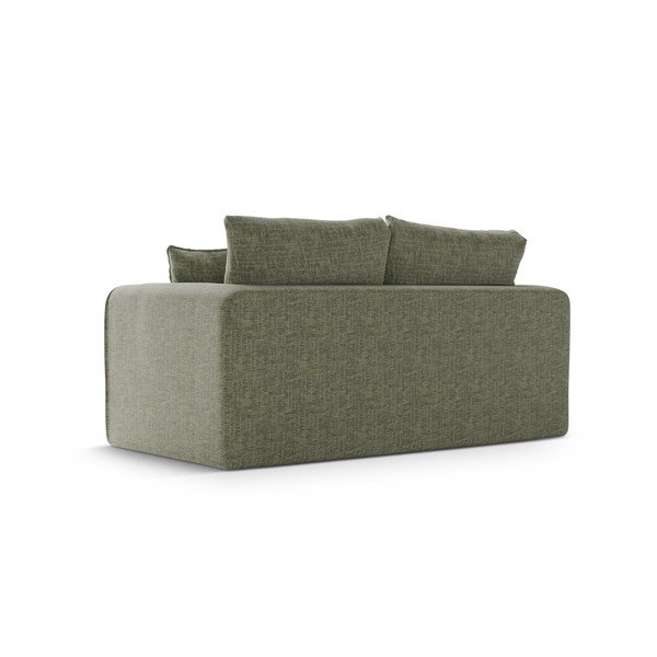 Žalios spalvos sulankstoma sofa 158 cm Lido – Micadoni -image-3