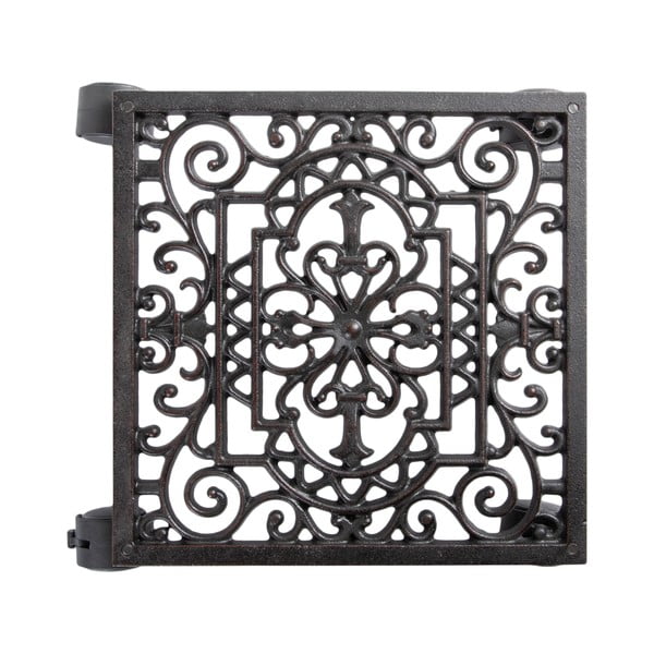 Iš metalo mobilus stovas gėlių vazonui Ornament – Esschert Design-image-1