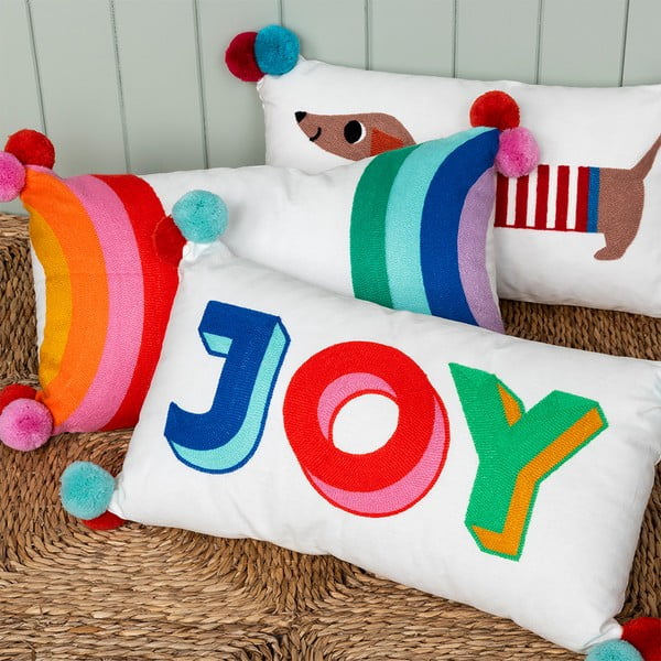 Iš medvilnės mišinio vaikiška pagalvė 50x33 cm Joy – Rex London-image-1