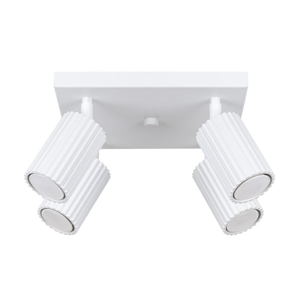 Baltos spalvos taškinis šviestuvas 25x25 cm Gleam – Sollux