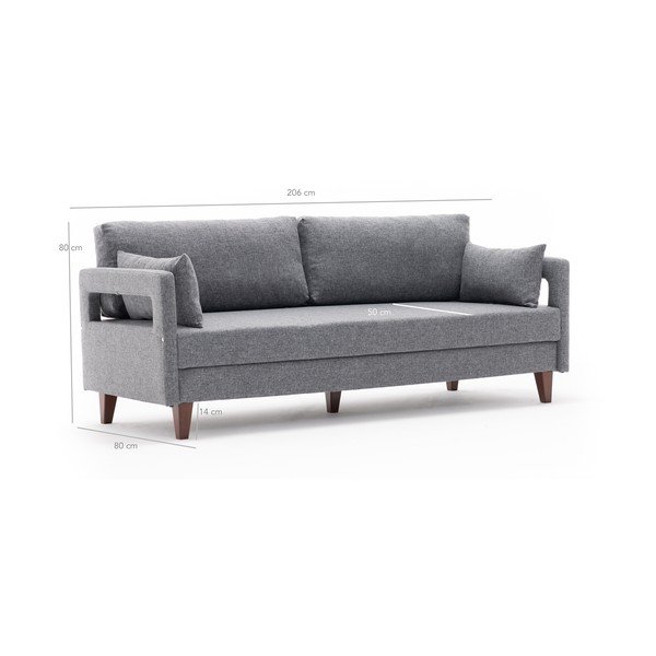 Pilka sofa Balcab Home Lola-image-2