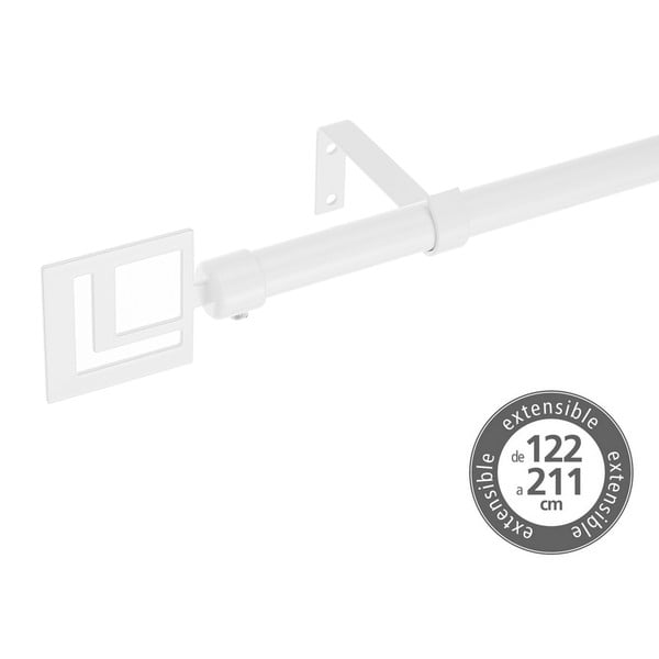Išplečiamas užuolaidos strypas iš metalo 122 - 211 cm – Casa Selección-image-1