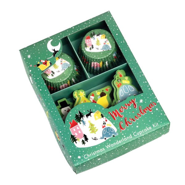 "Rex London Wonderland" kalėdinių keksiukų kepimo rinkinys-image-2