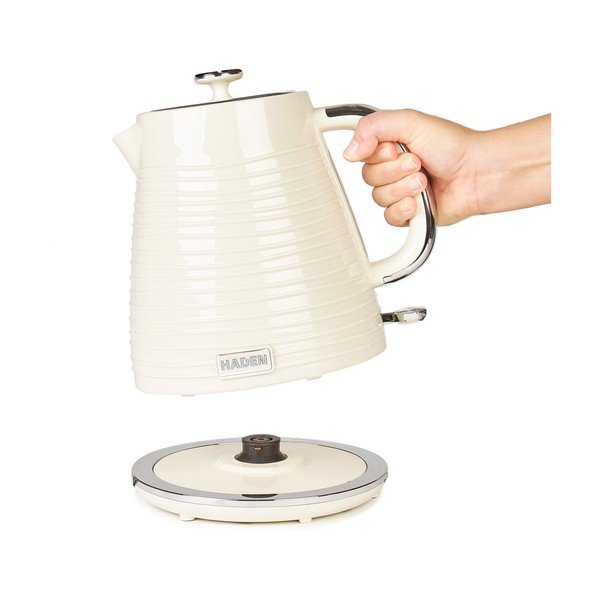 Kreminės spalvos iš plastiko virdulys 1,7 l Devon – Haden-image-2