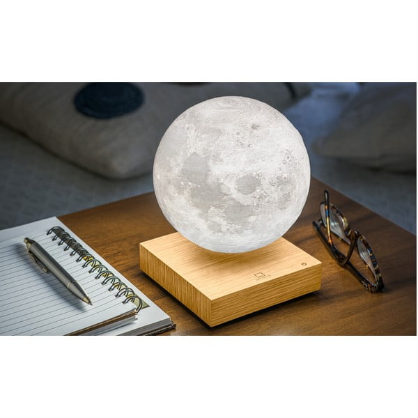 Stalinis šviestuvas natūralios spalvos LED (aukštis 14 cm) Moon – Gingko-image-4