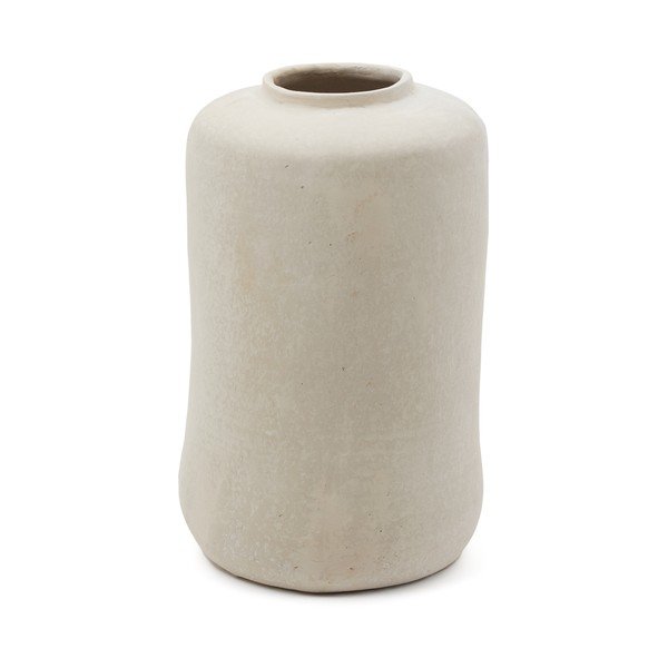 Kreminės spalvos iš papjė mašė aukšta vaza (aukštis 55 cm) Serina – Kave Home