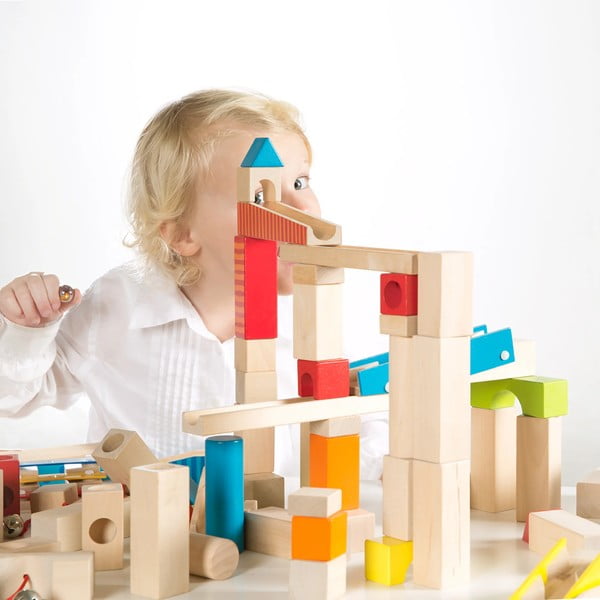 Medinis rutulinis takelis Marble Run – Roba-image-2