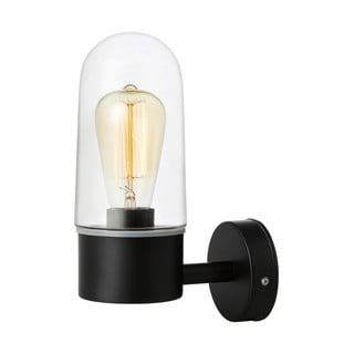 Juodas sieninis šviestuvas Markslöjd Zen Wall Black Clear