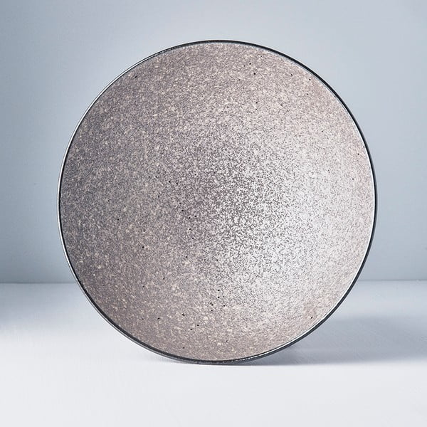 Smėlio spalvos keraminis aukštas sriubos dubuo MIJ Earth, ø 24 cm-image-1