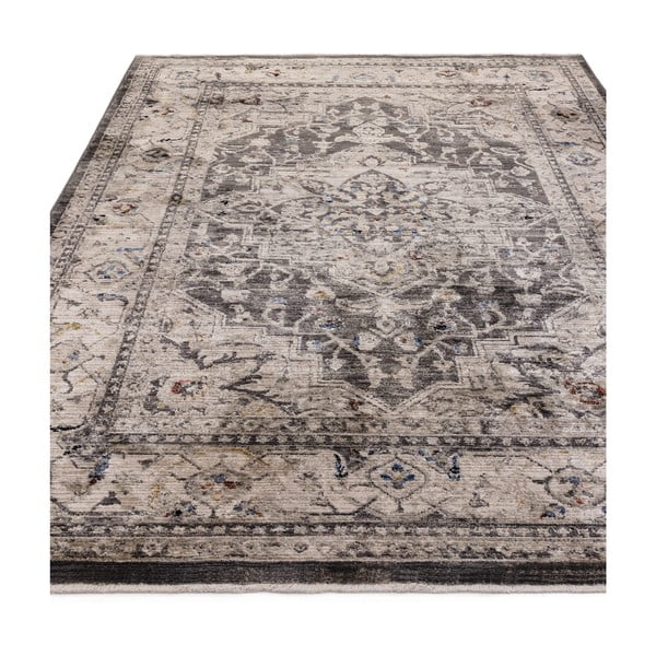Kilimas antracito spalvos 200x290 cm Sovereign – Asiatic Carpets-image-3