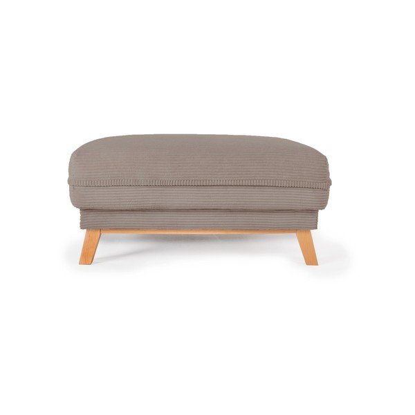 Taupe spalvos taburetė iš kordinio velveto Tori – Bonami Selection