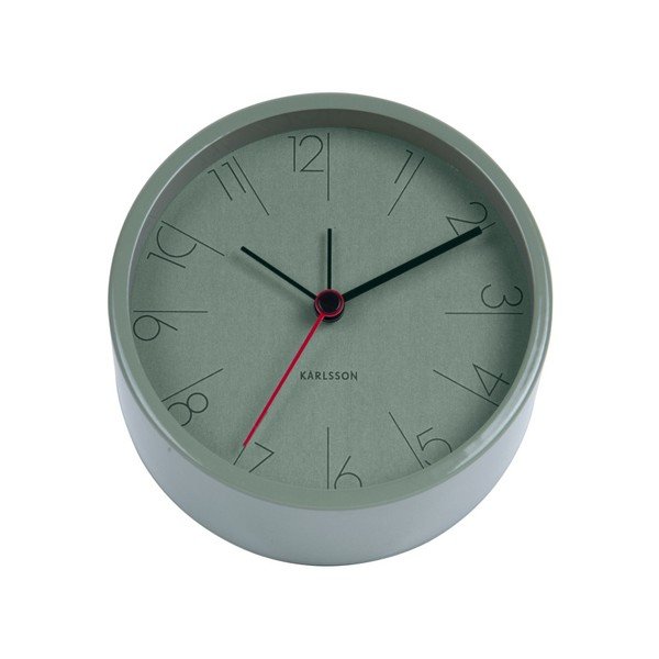 Žalias Karlsono numerių žadintuvas, ø 11 cm-image-1