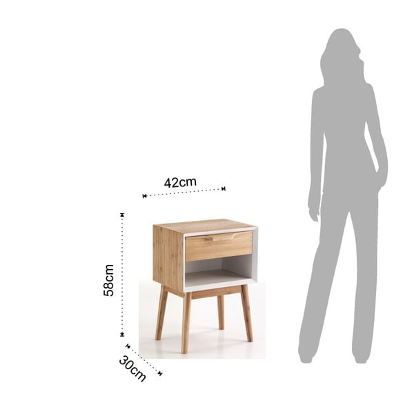 Tomasucci Hijo bambuko naktinis staliukas-image-2