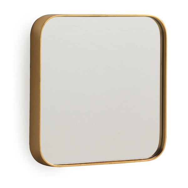 Aukso spalvos sieninis veidrodis "Geese Pure", 50 x 50 cm