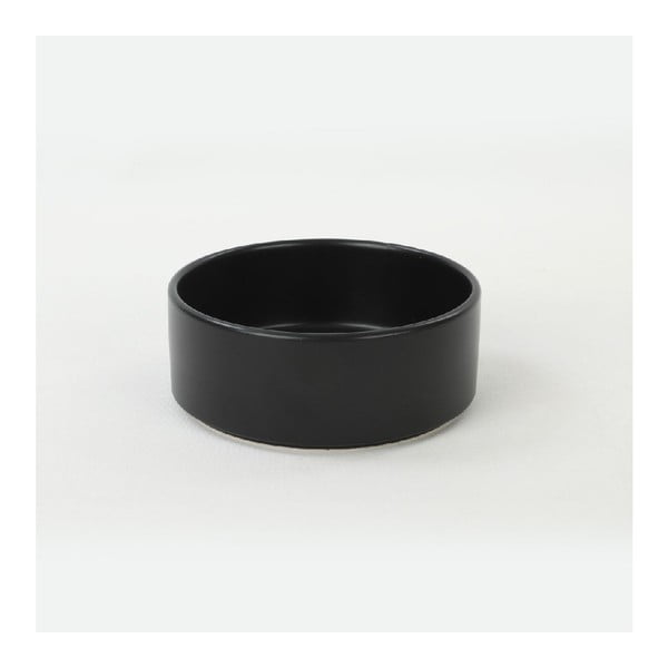 Serviravimo rinkiniai iš akmens masės juodos spalvos 6 vnt. ø 14 cm – Hermia-image-2