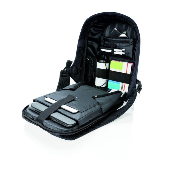 Viengungio saugos kuprinė su mėlynomis detalėmis XD Design Camouflage, 11 l-image-3