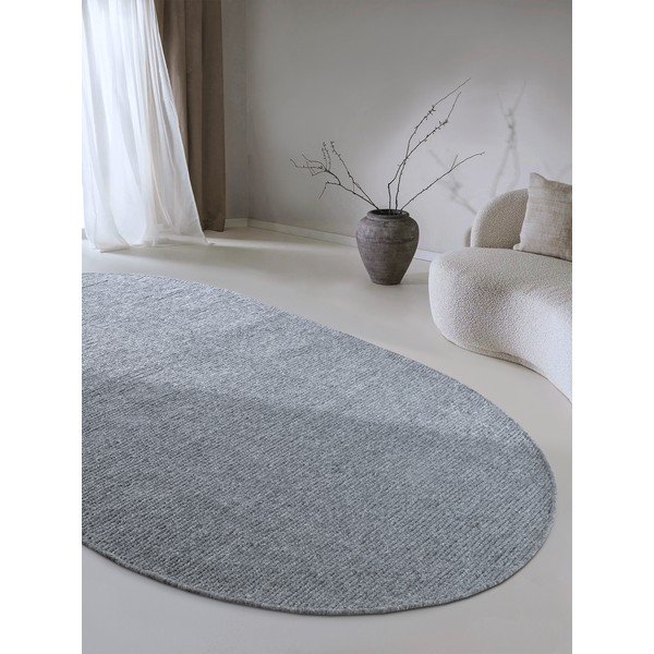 Rankų darbo iš vilnos kilimas pilkos spalvos 160x230 cm Francois – Villeroy&Boch-image-1