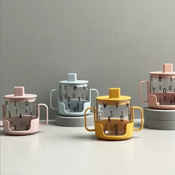 Žalios spalvos puodelis Design Letters Grow With Your Cup-image-1