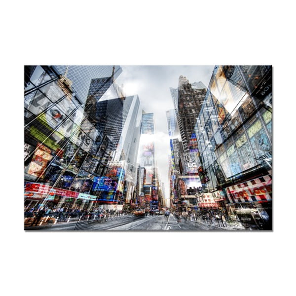 Vaizdas Styler Glas Crown Time Square, 80 x 120 cm