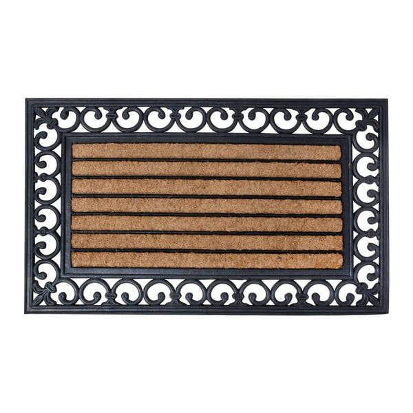 Kilimėlis iš kokoso pluošto Esschert Design Geometry, 45,4 x 75,5 cm