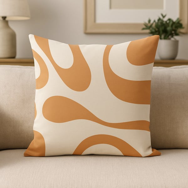 Dekoratyvinis pagalvės užvalkalas 43x43 cm Caramel Latte – Mila Home-image-3