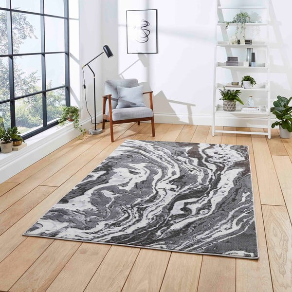 Pilkas kilimas 170x120 cm Apollo - Think Rugs-image-1
