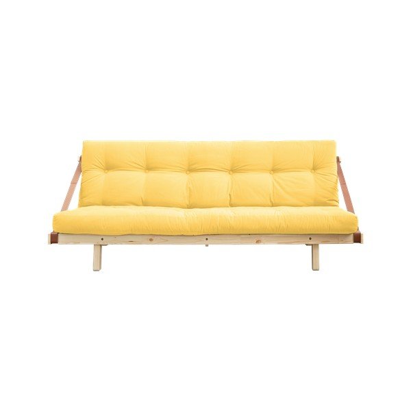 Kintama sofa "Karup" dizainas "Jump Natural Clear/Yellow