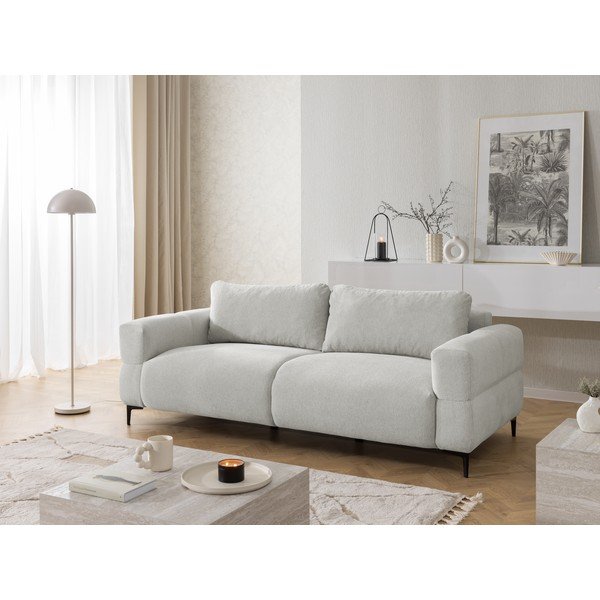 Šviesiai pilkos spalvos sofa 217 cm Helio – Ropez-image-4